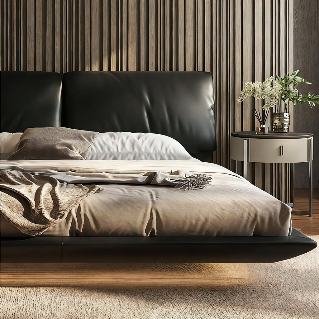 Dark Truffle Floating Bed