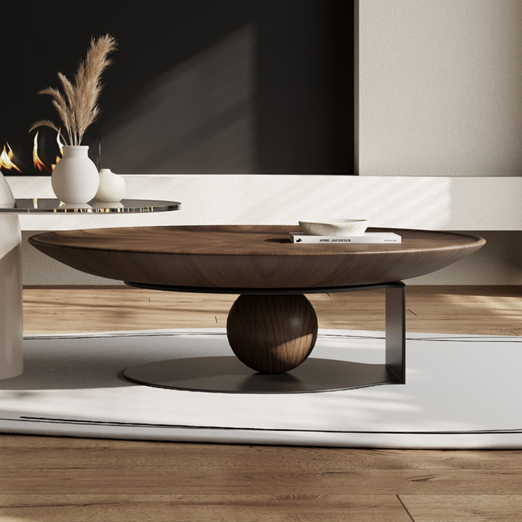 Sculpt Orb Balance Coffee Table Set