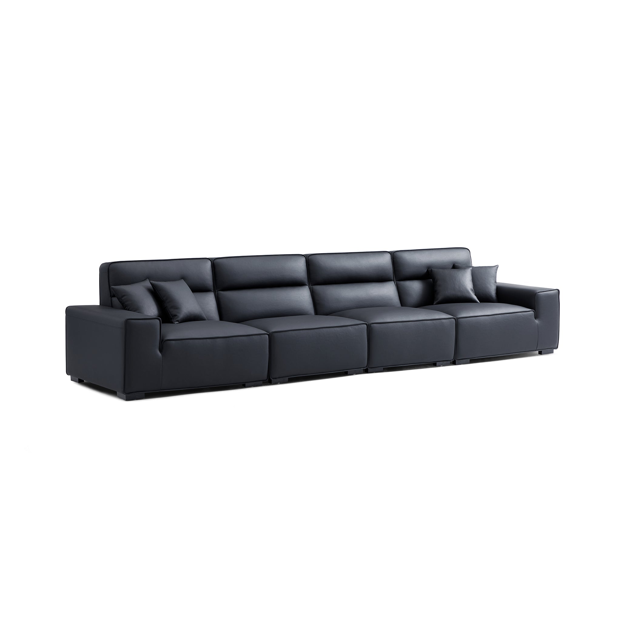 Domus High-Back Modular Leather Sofa