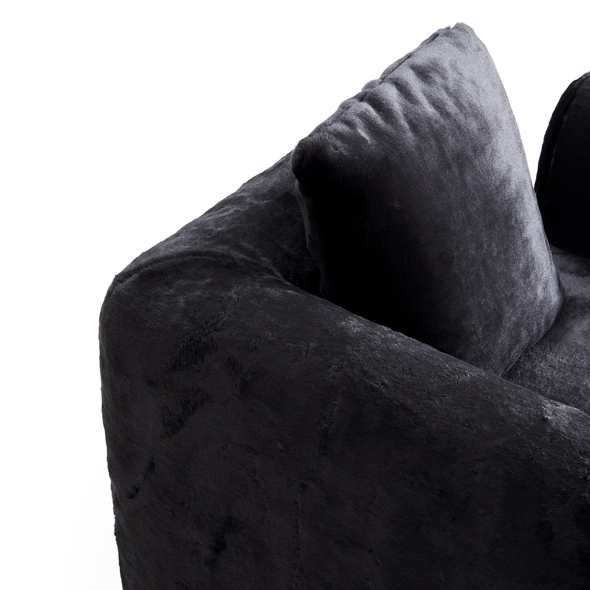 Obsidian Plush Accent Chair