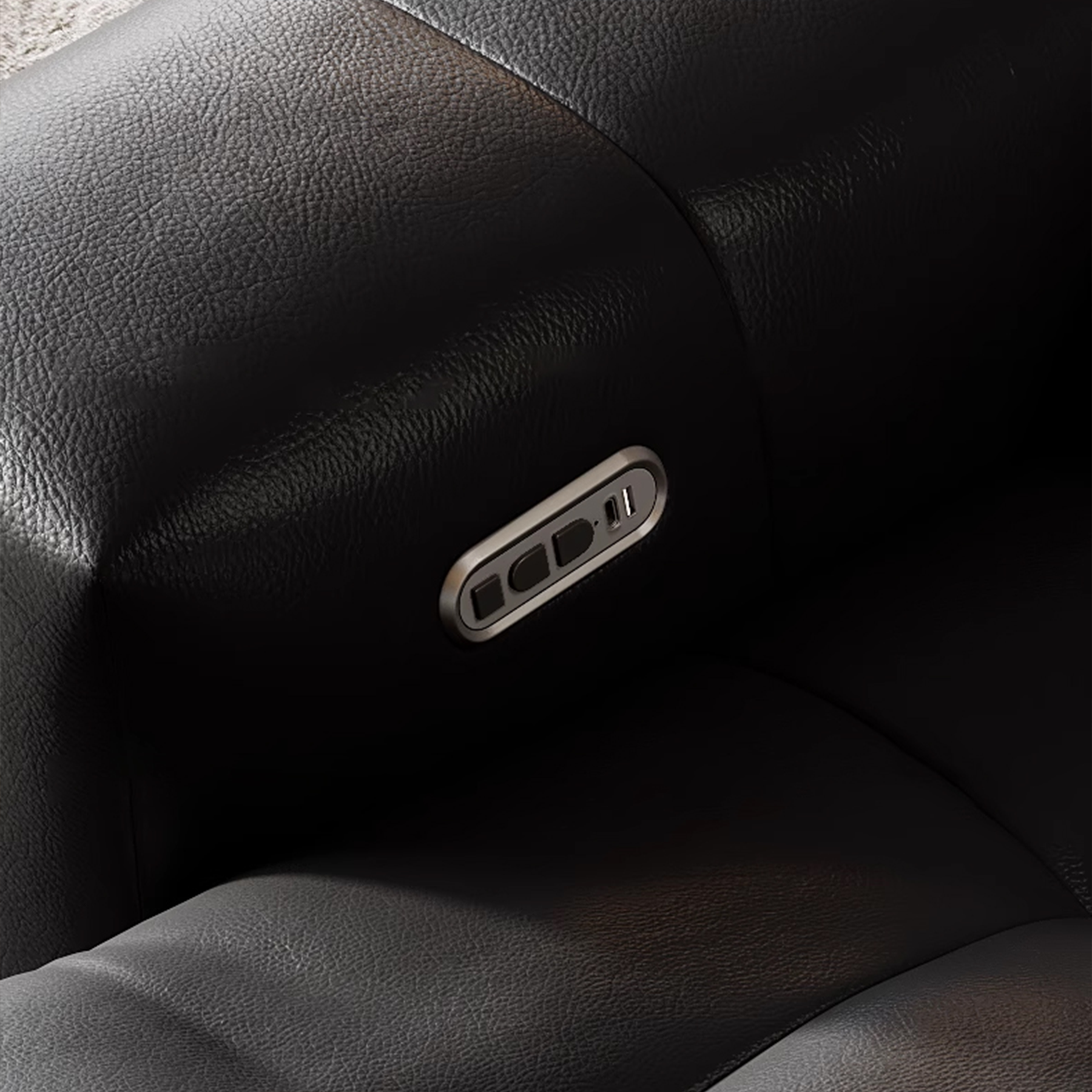 Aurelia Leather Power Recliner Sofa