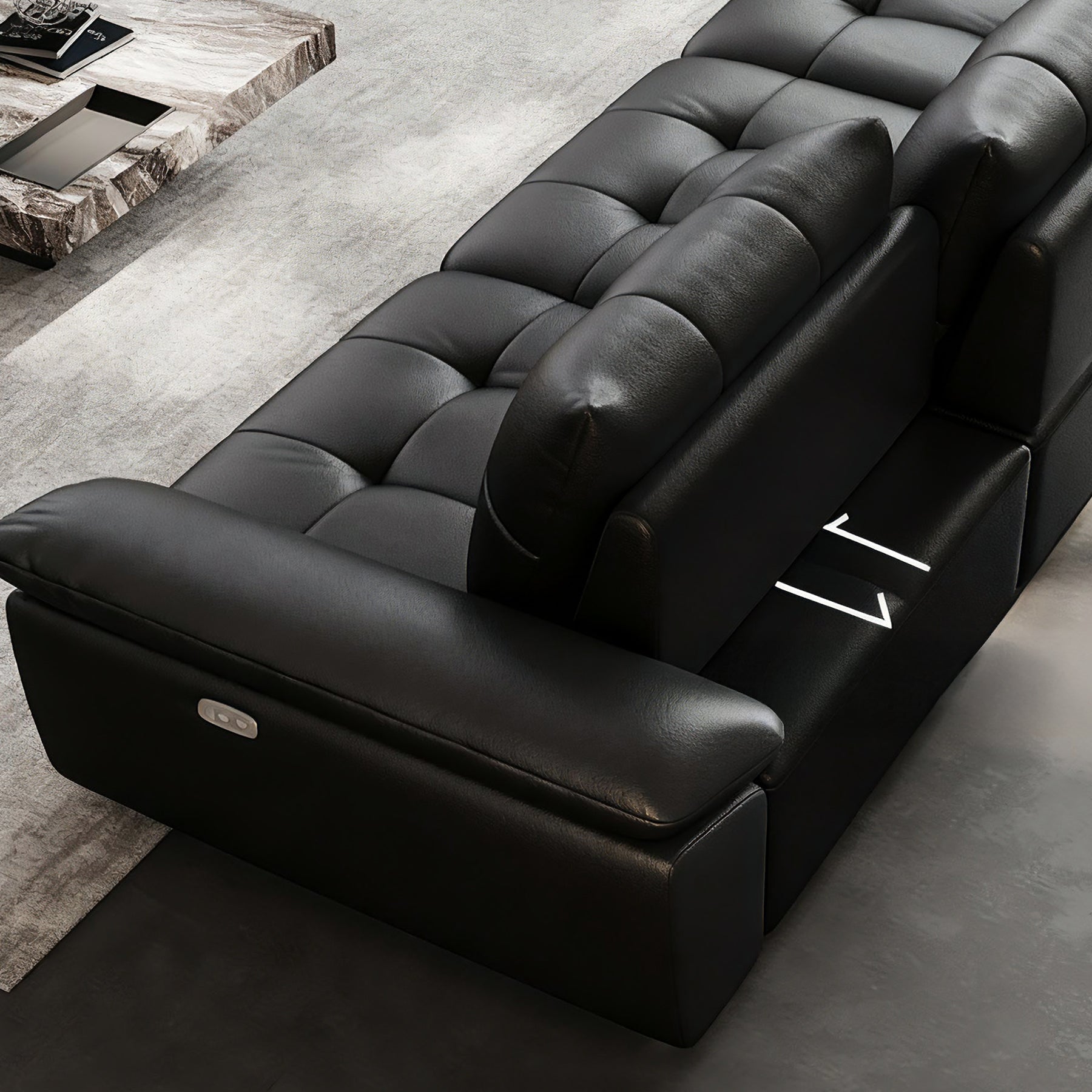Duval Power Recliner Sofa