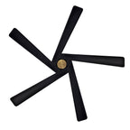 Ventilateur de plafond d'intérieur WINGBO 54 pouces avec moteur à courant continu sans éclairage - N/A