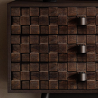 Arden Dark Walnut Sideboard Cabinet