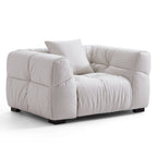 Boba Cream Leathaire Sectional Set