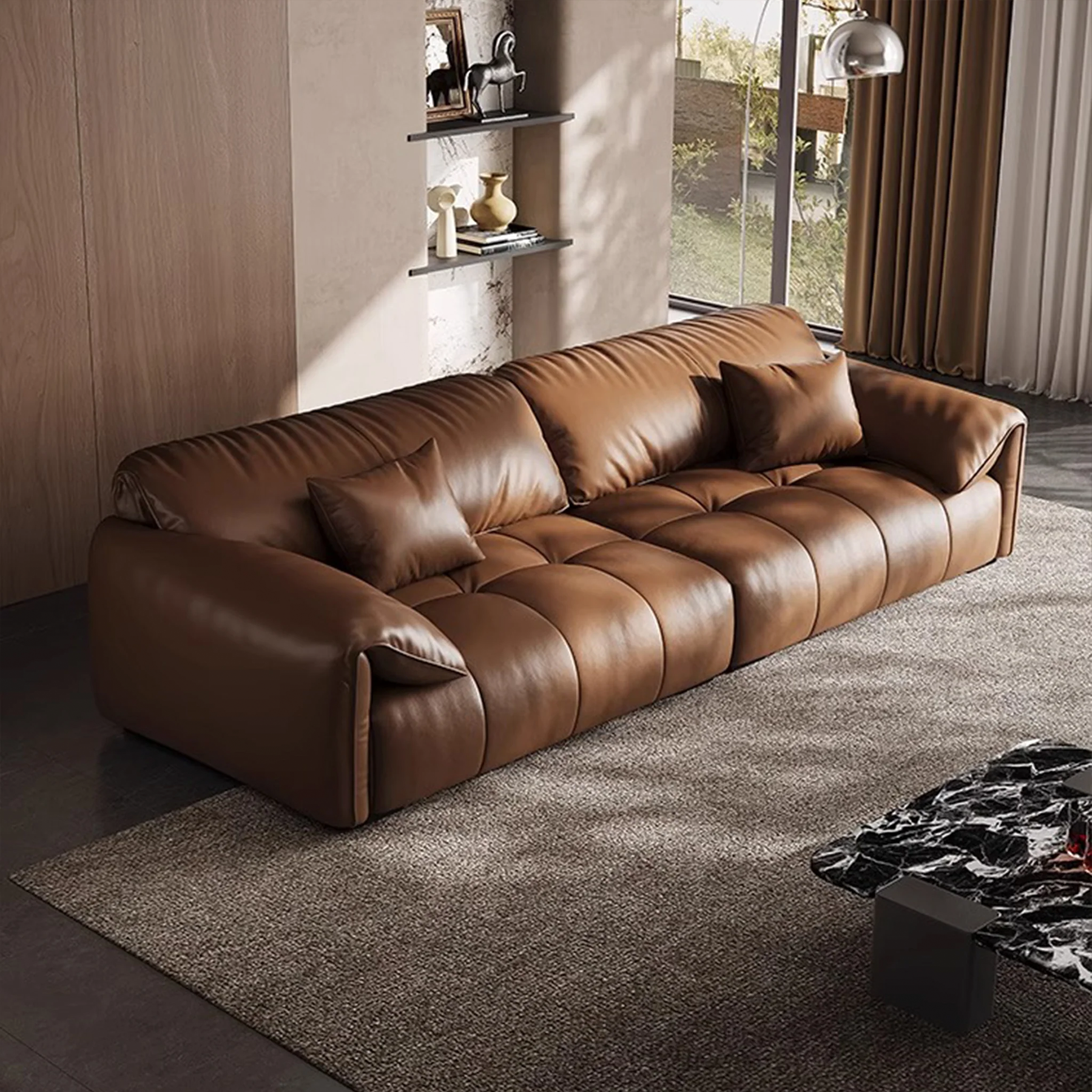Anorea Contemporary Minimalist Sofa