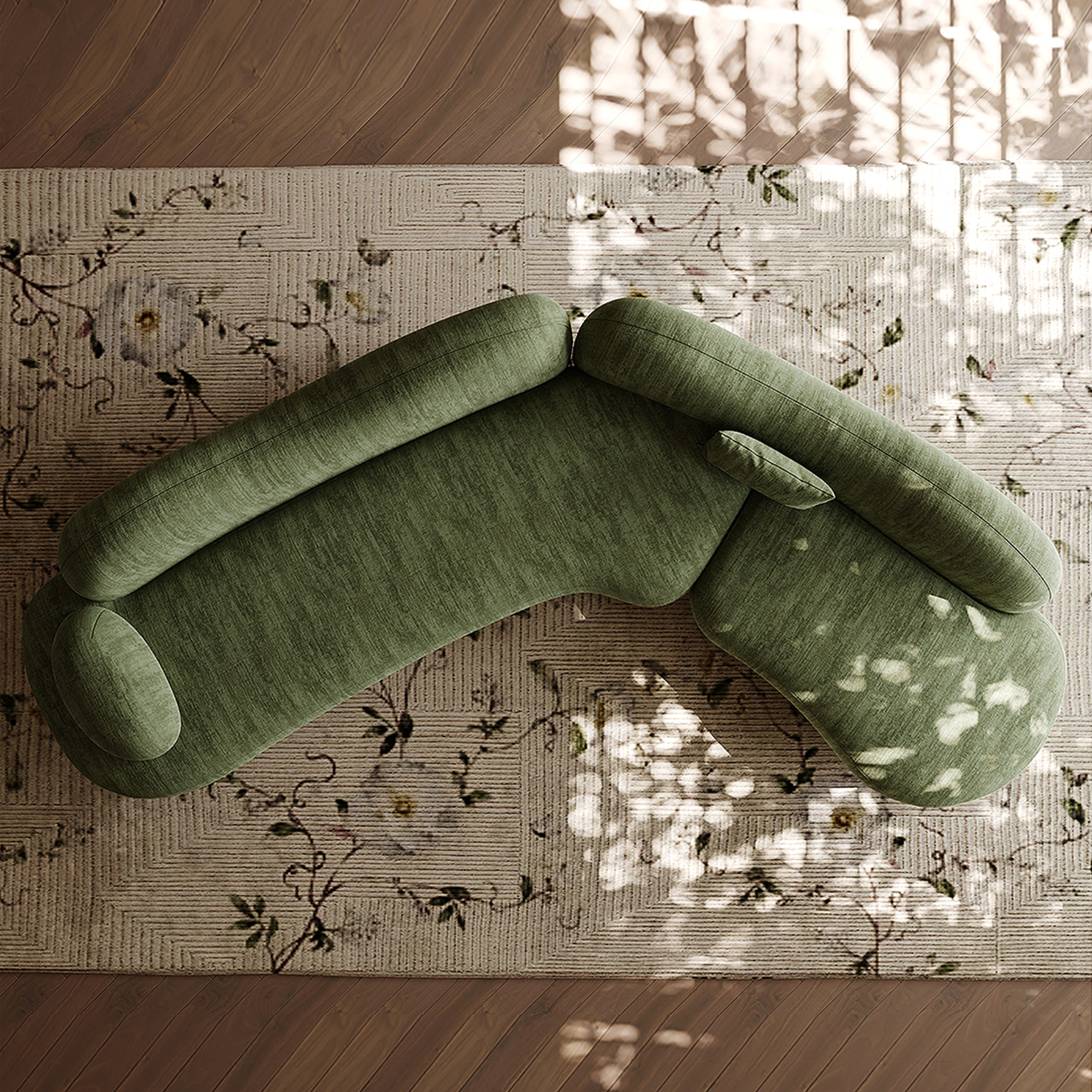 Meadow Curved Sectional Sofa