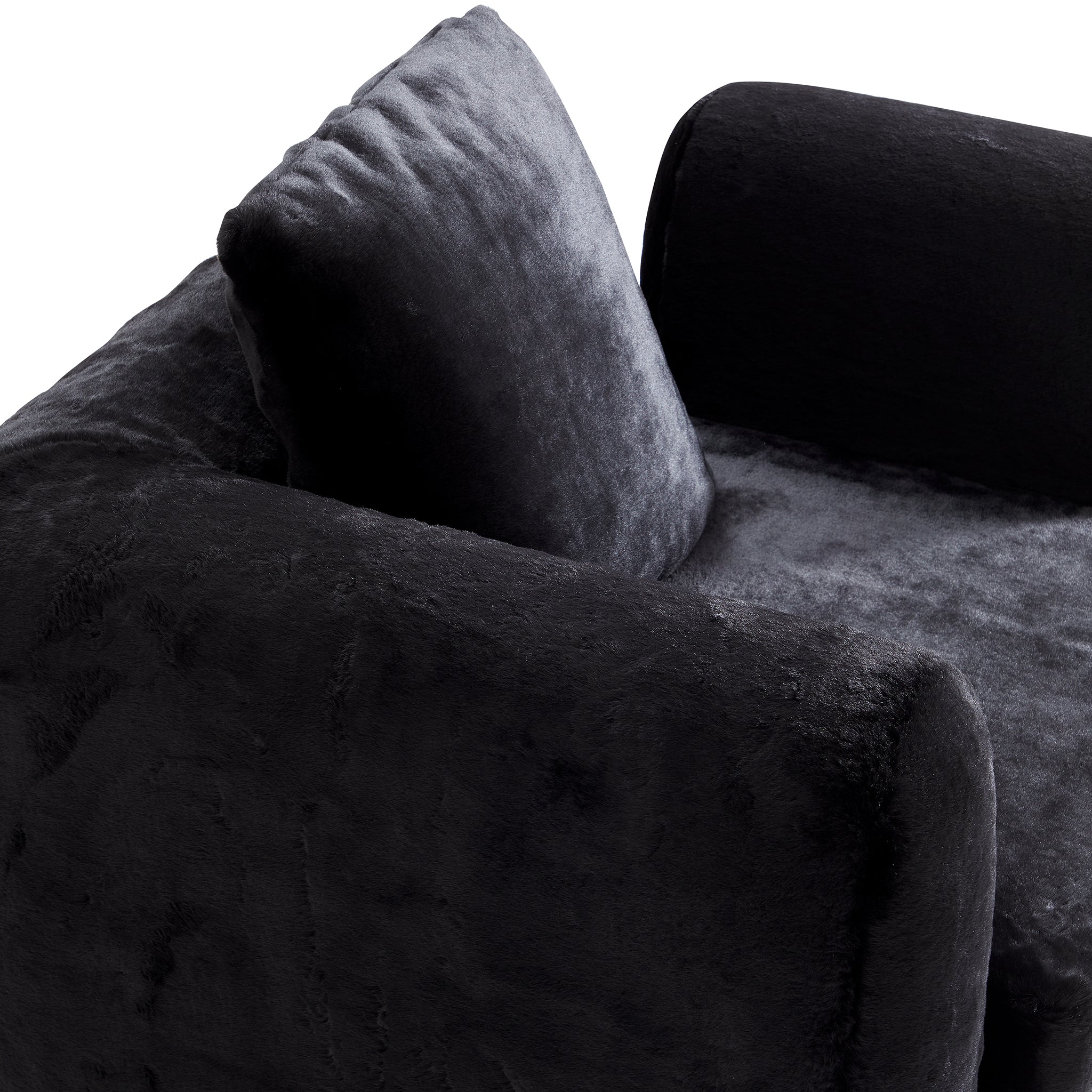 Obsidian Plush Accent Chair