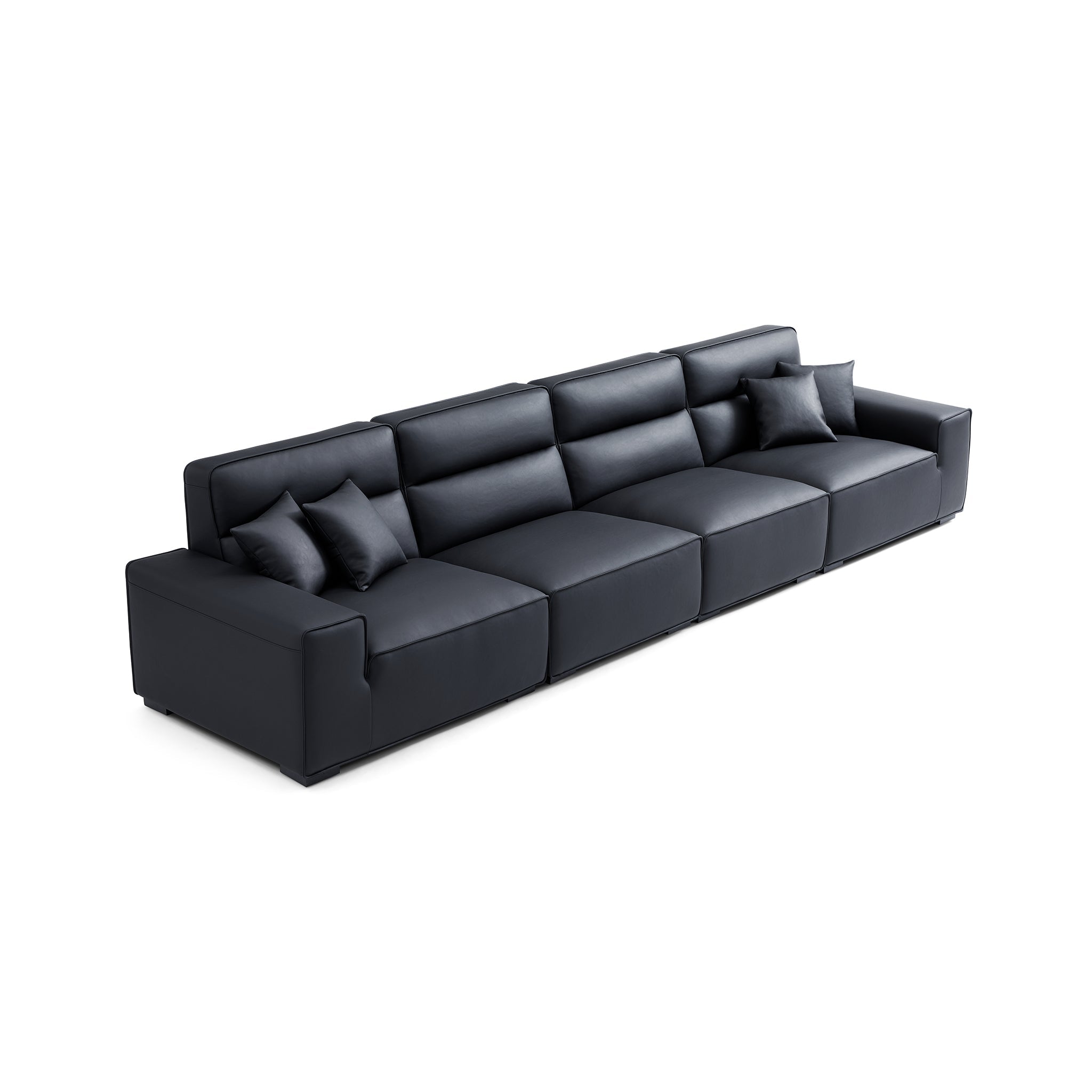 Domus High-Back Modular Leather Sofa
