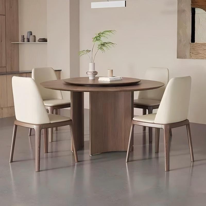 Bellini Solid Wood Round Dining Table