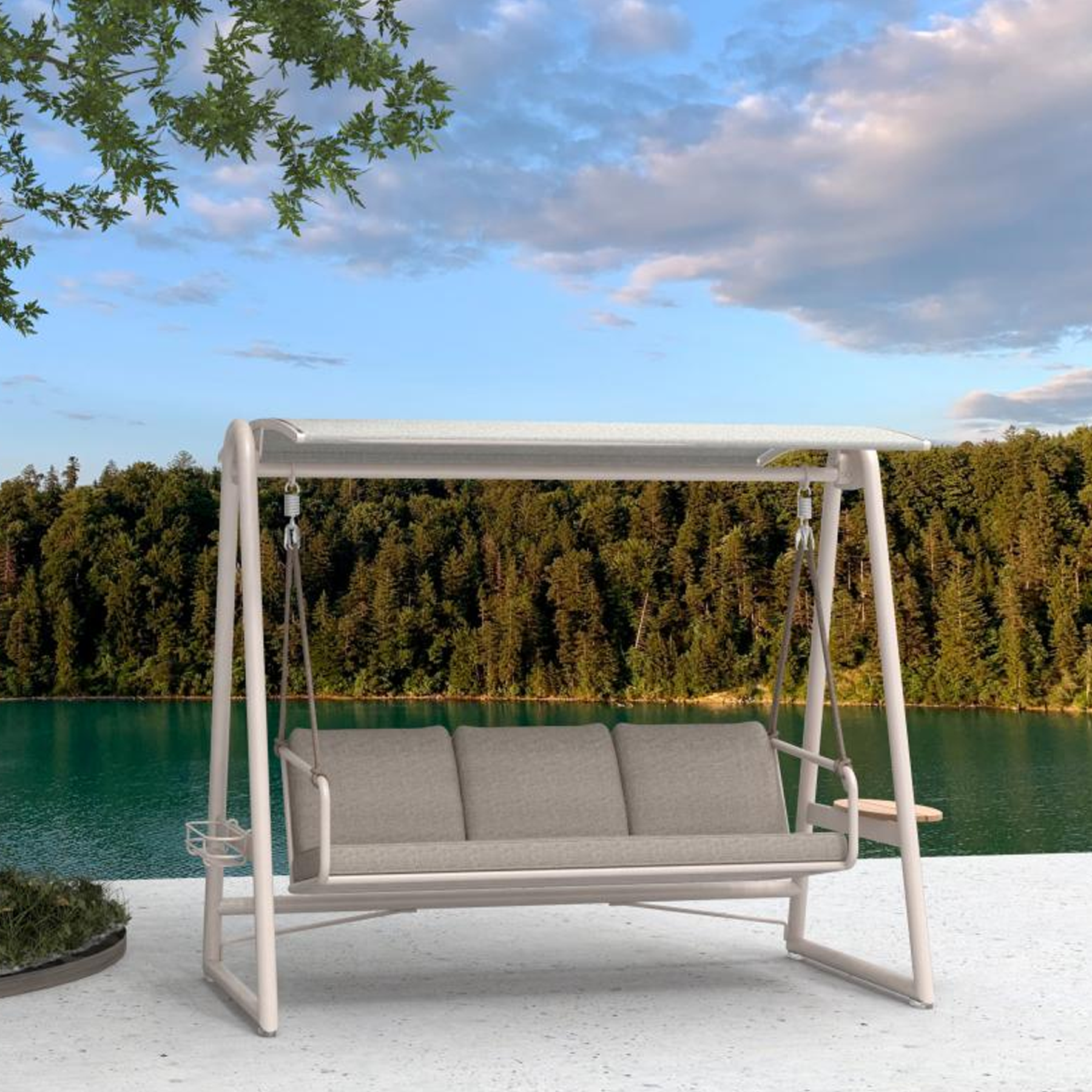 Breezio Modern Outdoor Swing