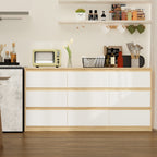 Commode d'appoint à 9 tiroirs 63W pour salon, chambre à coucher