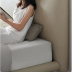 Choco Swirl Leather Bed