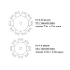 Dysis Round Dining Table