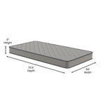 Matelas hybride à ressorts et plateau moyen