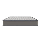 Matelas hybride à ressorts et plateau moyen