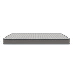Matelas hybride à ressorts et plateau moyen