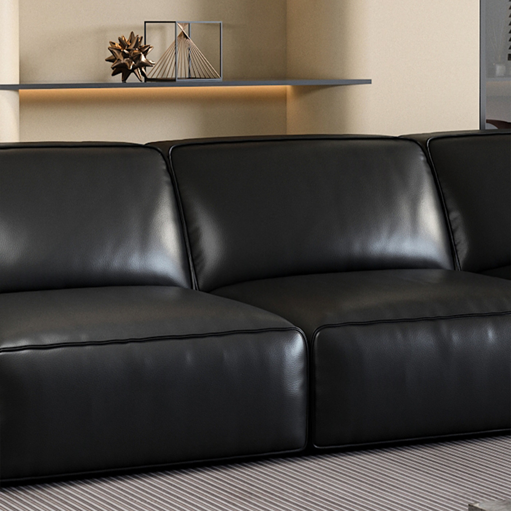 Domus Leather Power Sleeper Sofa
