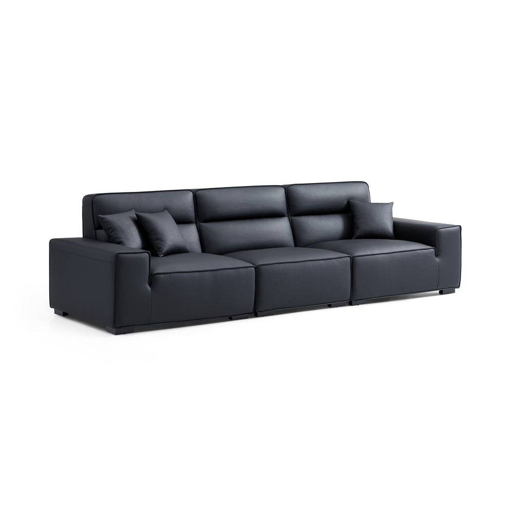 Domus High-Back Modular Leather Sofa