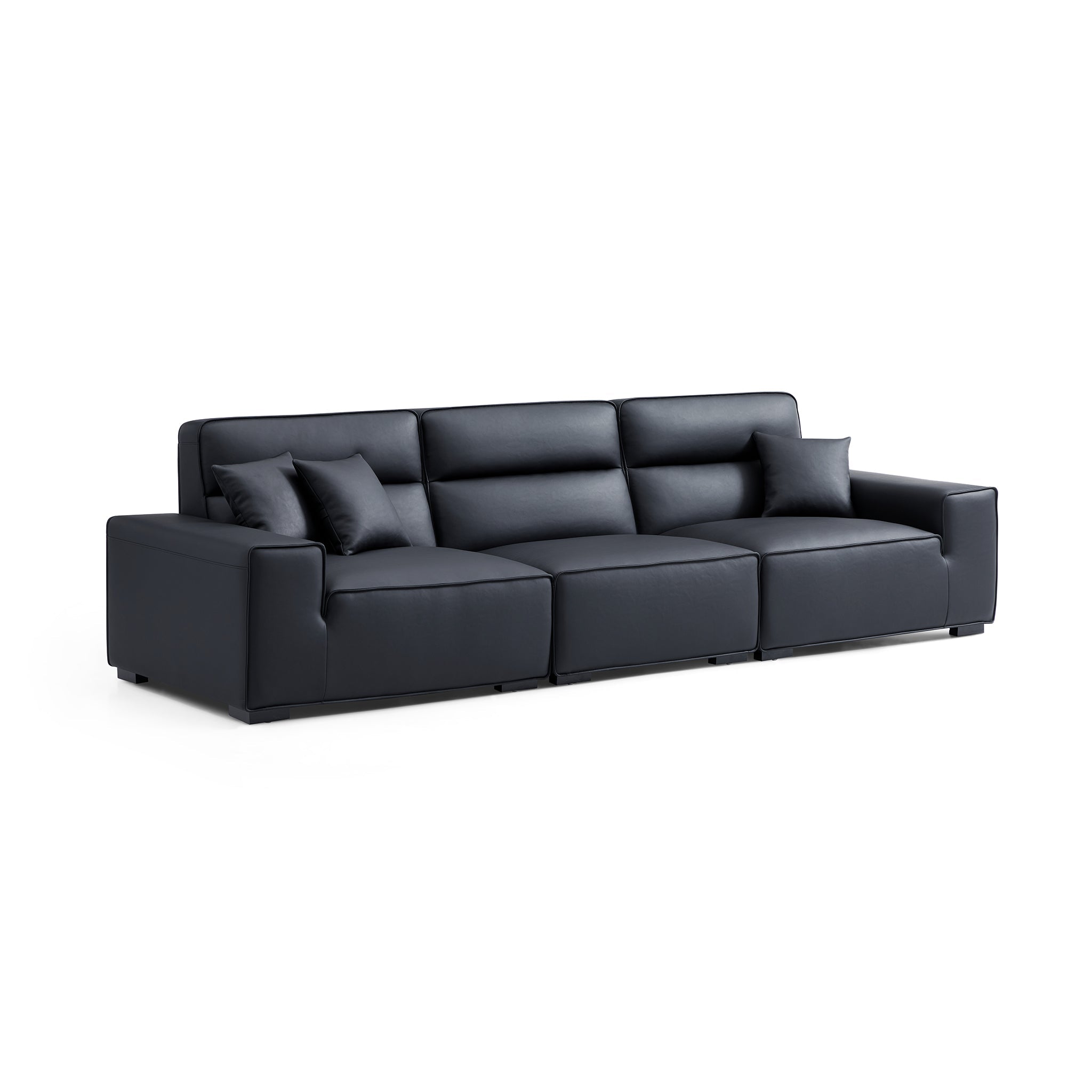 Domus High-Back Modular Leather Sofa