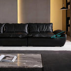Raisa Vintage Leather Sailboat Sofa