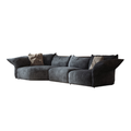 Bloom Curve Chenille Sectional