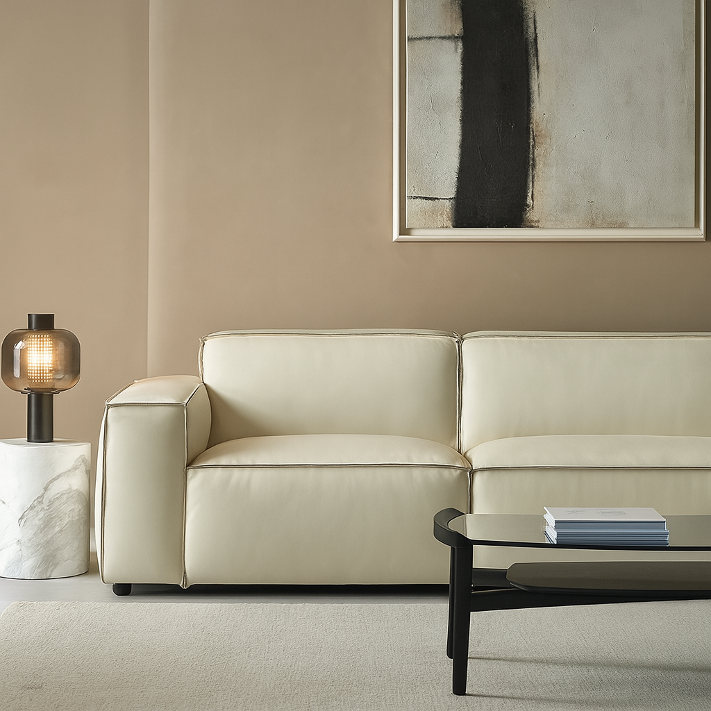 Kendall Italian Top Grain Leather Sofa