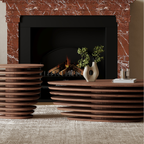 Irregular Shape Nesting Coffee Table