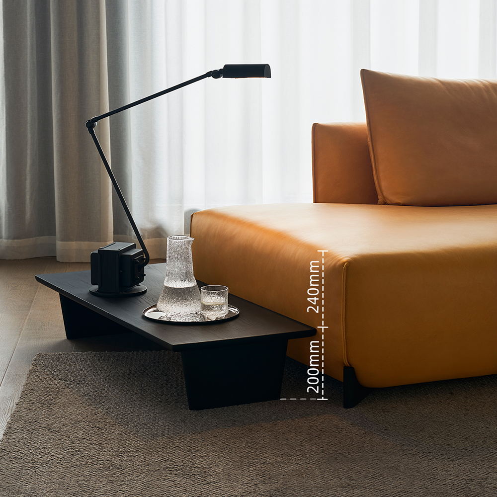 Amber Vintage Leather Sectional