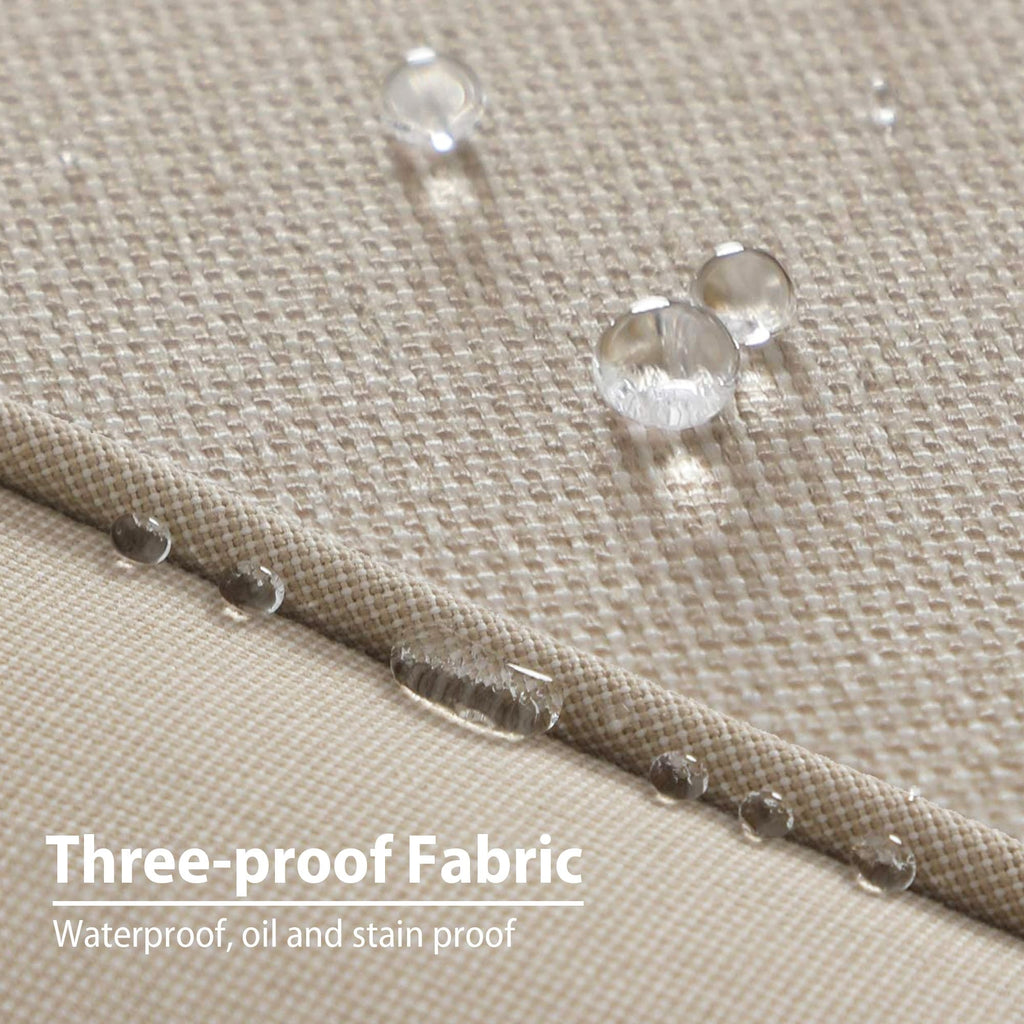 Ensemble de salle à manger/salle à manger de patio en aluminium moulé MAISON ARTS avec table à manger ronde et 6 chaises de patio en aluminium moulé