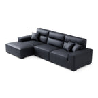 Domus High-Back Modular Leather Sectional