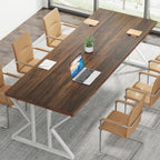 Bureau exécutif de 70,8 pouces, grand poste de travail informatique