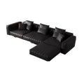 Matrix Top Grain Leather Sofa with Ottoman
