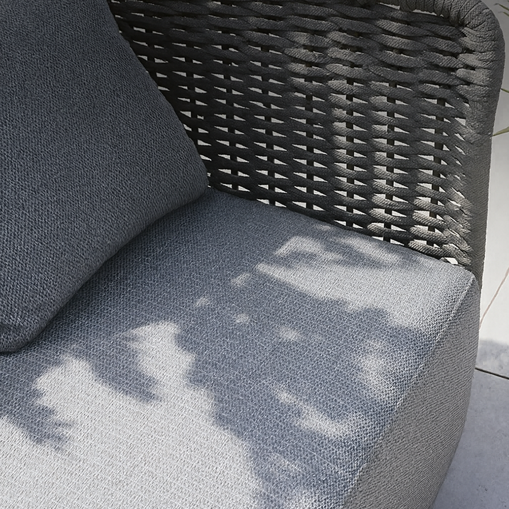 Laguna Outdoor Wicker Sofa Set with Cushions