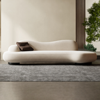 Velvet Curved Sectional Sofa