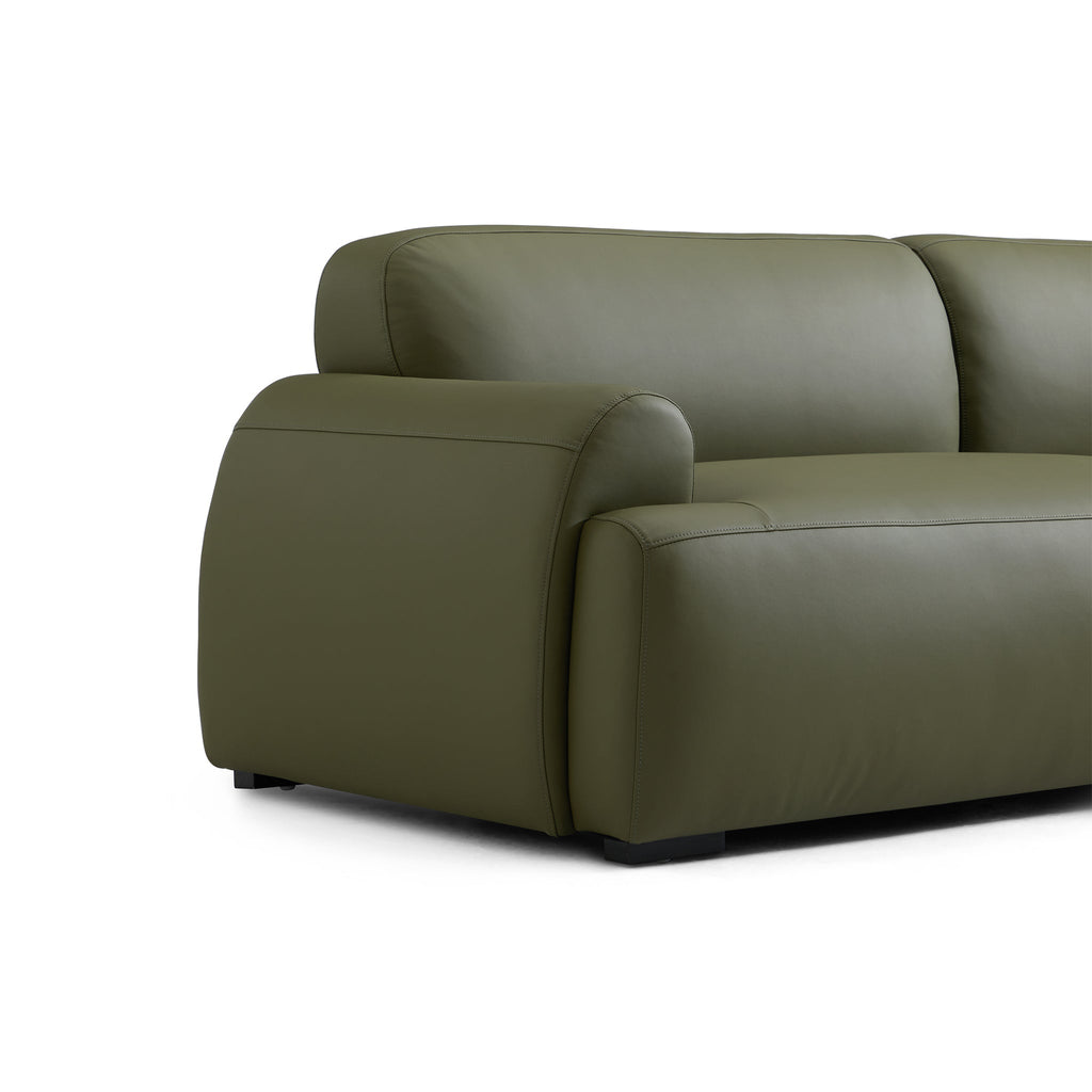Brenley Modern Leather Sofa