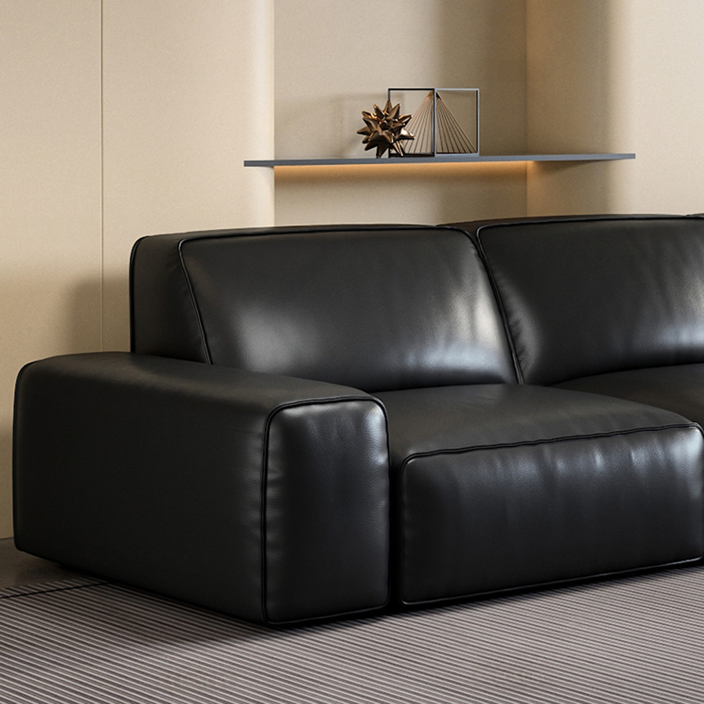Domus Leather Power Sleeper Sofa