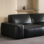 Domus Leather Power Sleeper Sofa