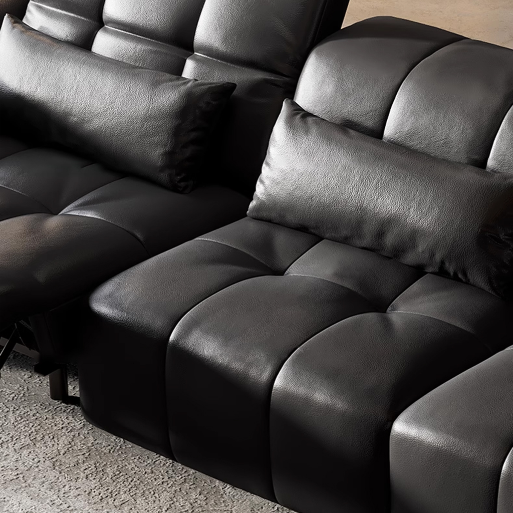 Aurelia Leather Power Recliner Sofa