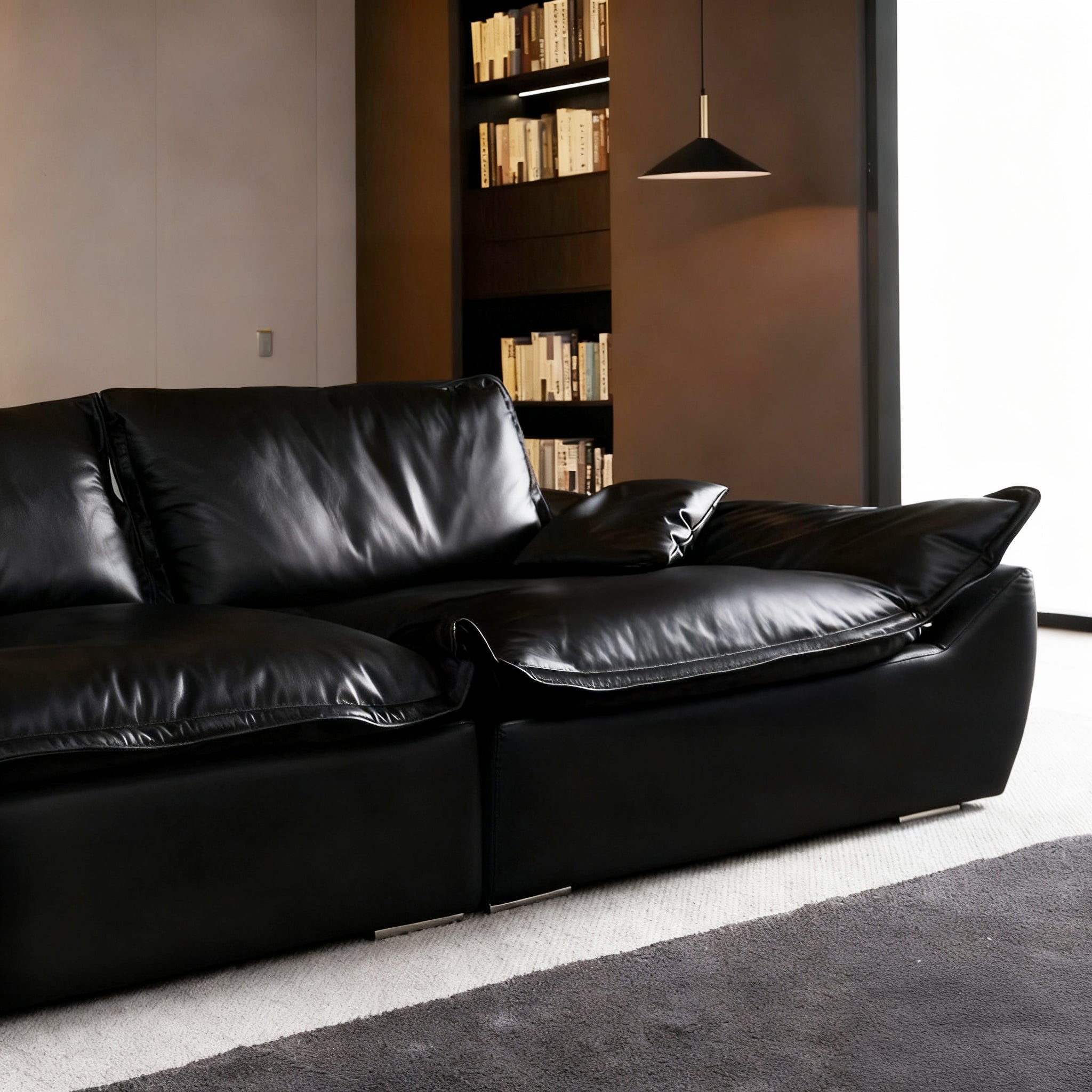 Raisa Vintage Leather Sailboat Sofa