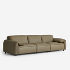 Elara Top Grain Leather Power Recliner Sofa