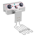 Friteuse à cuve unique en acier inoxydable de 8,5 QT, 1 700 W max., avec robinet et grande poignée