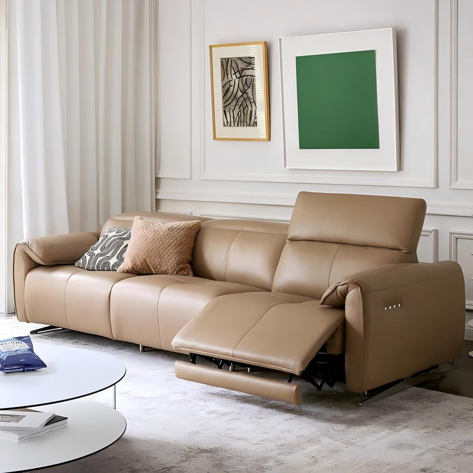 Armonia Leather Recliner Sofa