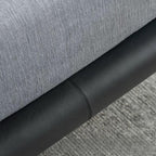 Choco Swirl Leather Bed