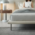 Choco Swirl Leather Bed