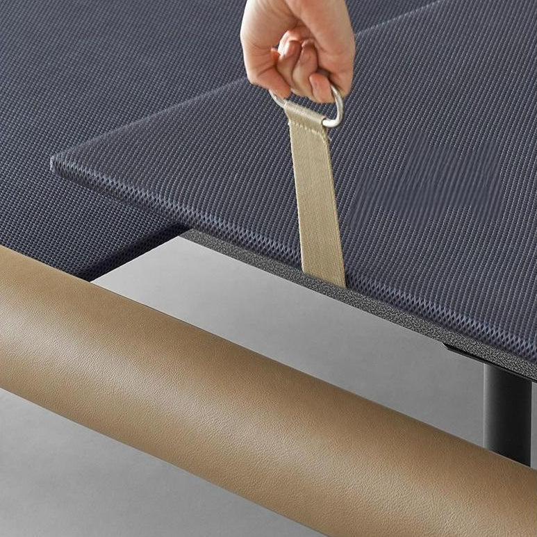 Choco Swirl Leather Bed