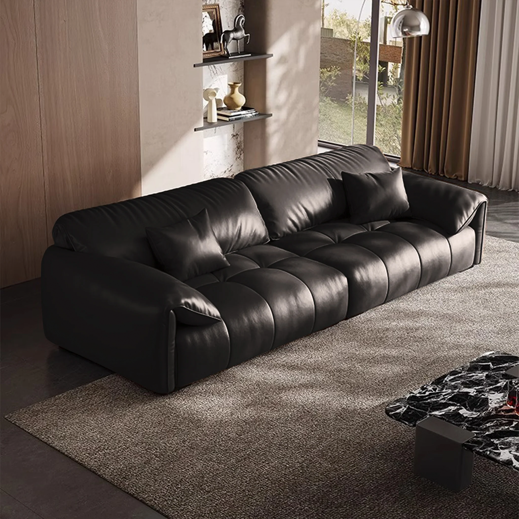 Anorea Contemporary Minimalist Sofa
