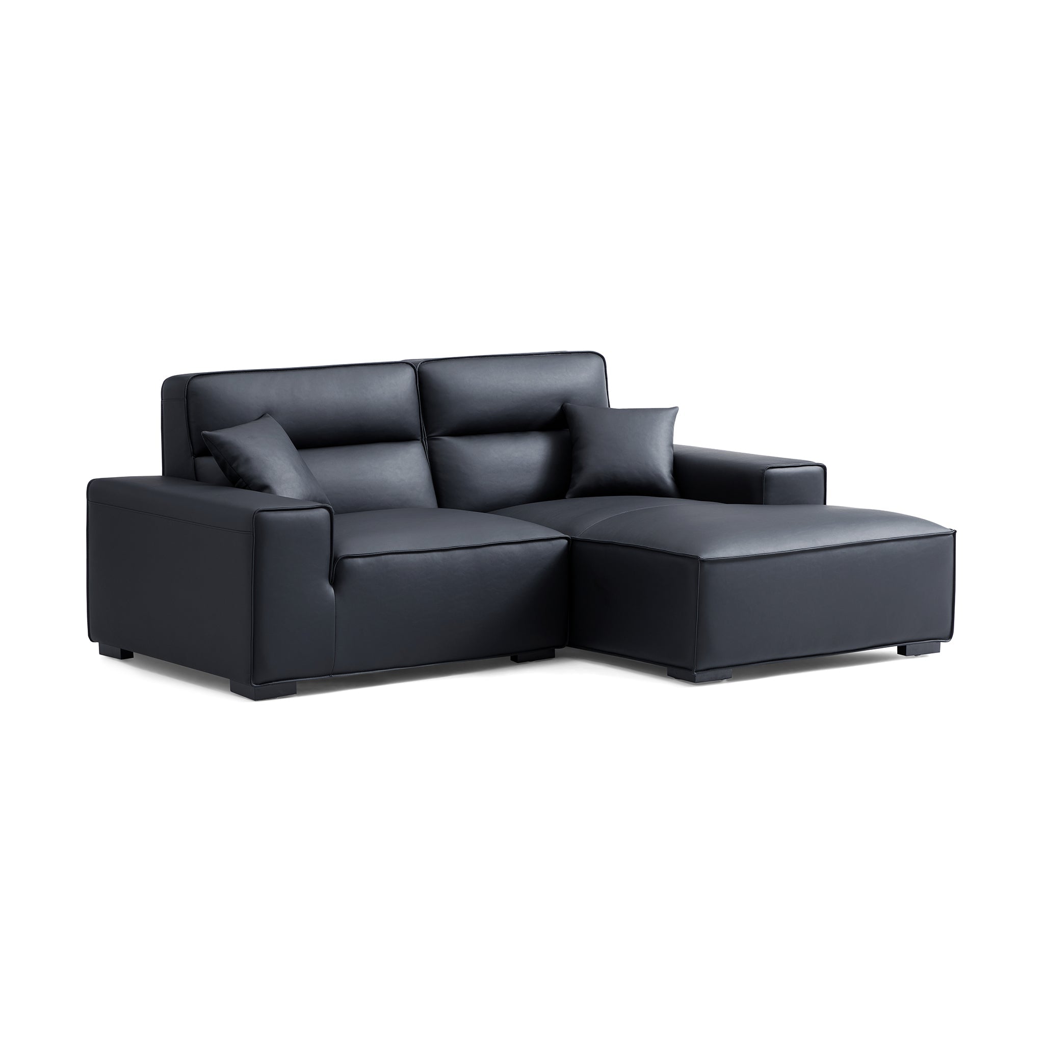 Domus High-Back Modular Leather Sectional