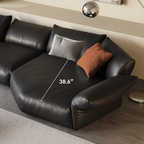 Petalo Modern Leather Sectional