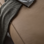 Deacon Modern Nubuck Leather Sofa